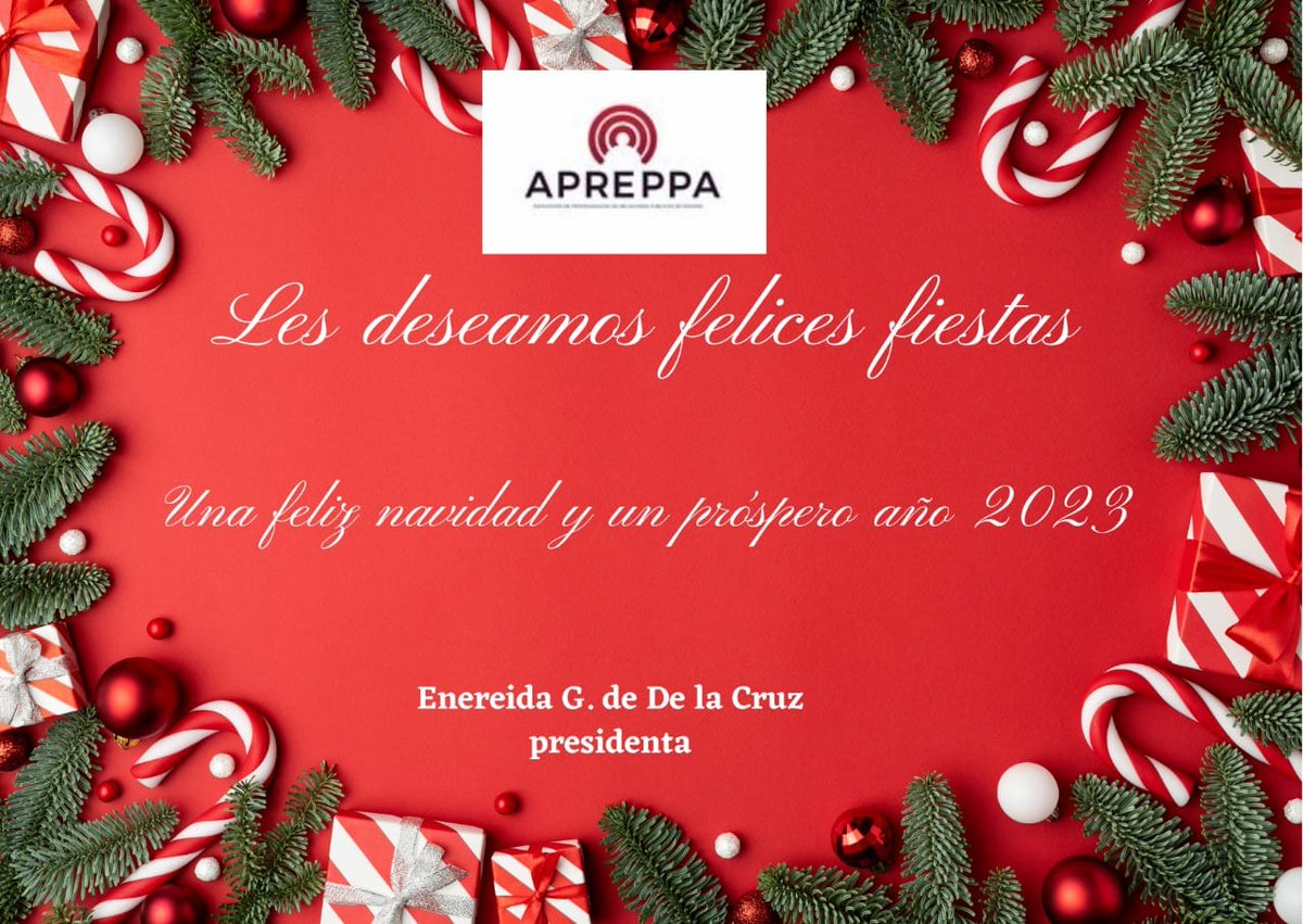 Felices fiestas.
#apreppa