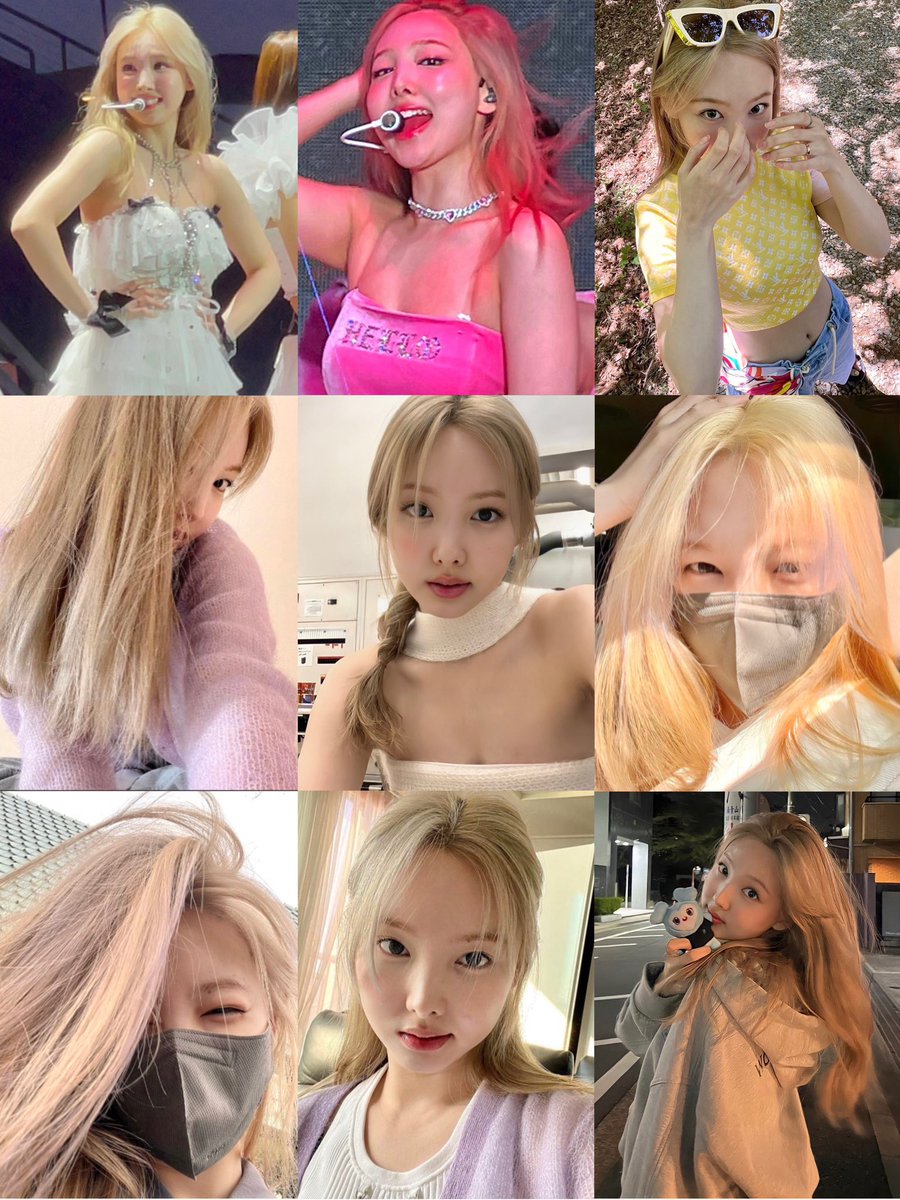 twicesfeeds's tweet photo. when blonde nayeon happened https://t.co/6L0746aPEL