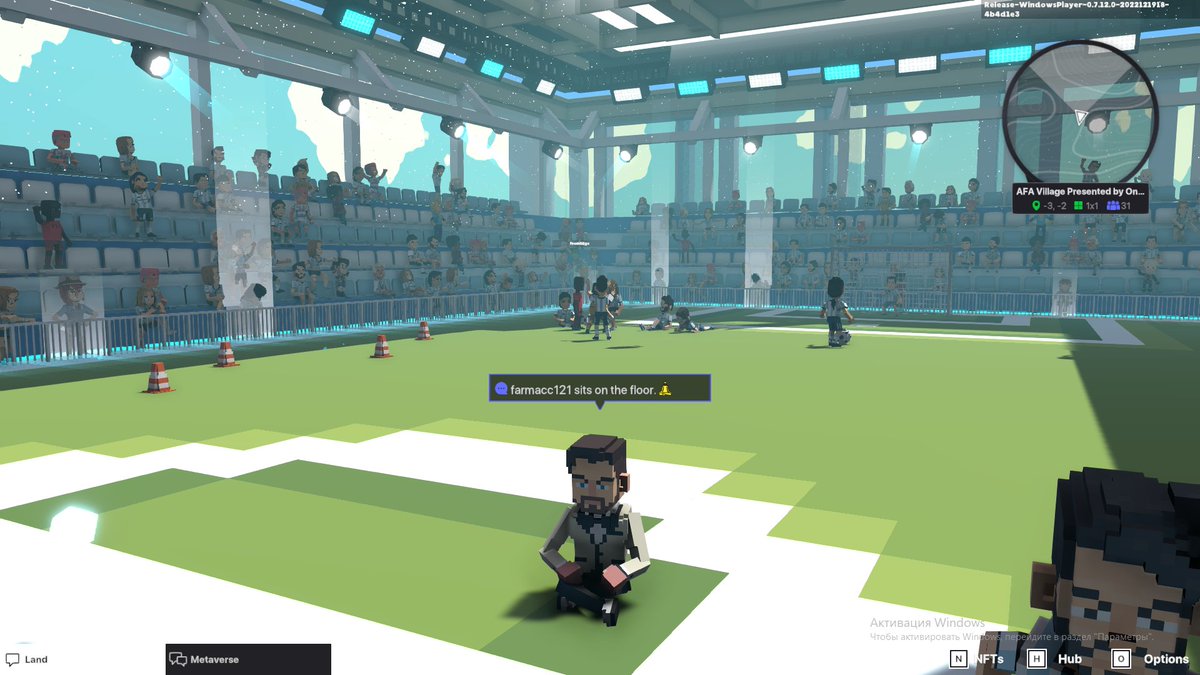 farmacc121's tweet photo. @TheSandboxGame @aera_football @Argentina I dived in the AFA Village presented by OneFootball, check out my screenshot 👇⚽ https://t.co/xccGLeQeaP