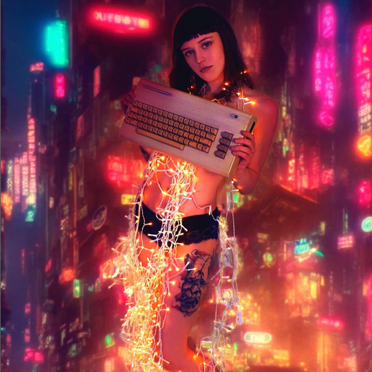 CommodoreCuties's tweet photo. #commodore64 #commodorecomputer #c64 #retrocomputer #retrocomputing #8bitcomputer #retrocommunity #retrowave #newretrowave #atari #arcade #synthwaveart #cyberpunkart #retrofuturism #newretro #zxspectrum #amstradcpc #commodoreamiga #vintageelectronics #vintagecomputer #80svintage https://t.co/pIsITmnIn9