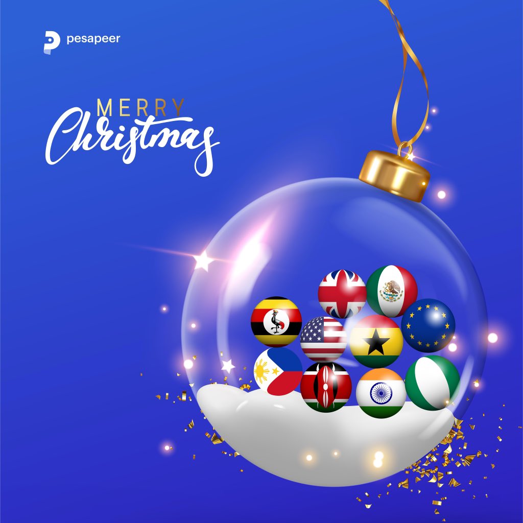 Wishing you a joyous and prosperous holiday season from Pesapeer! 🎄🎊

#fundstransfer #moneytransfer
#banktransfer #payments
#onlinebanking #finTech