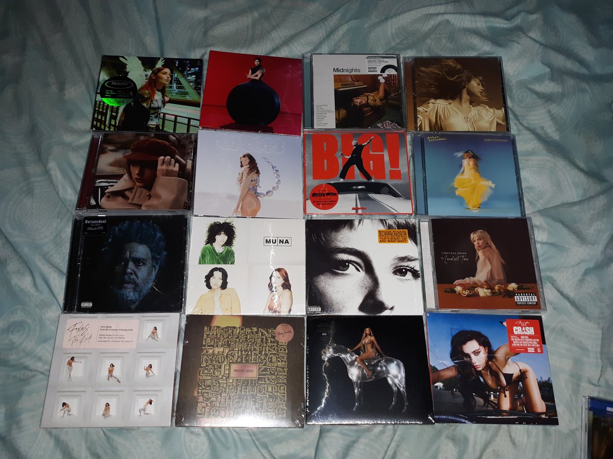 rrremmyyy's tweet photo. Merry Christmas and Happy Holidays to all!!! 🎄🎅🎁❄️☃️ Hope everyone is having a great one! Here's my yearly CD/DVD haul nnn. https://t.co/eIJkiUQAjd