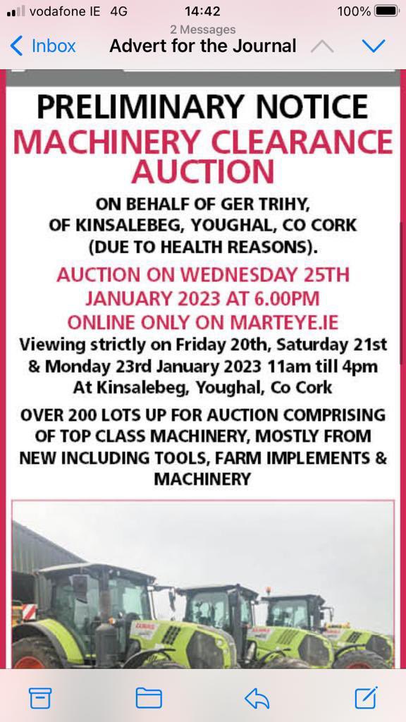 A extremely close friend of mine who has got into very poor health…… Would appreciate getting the word out there as much as possible…. His equipment is a credit to him, and a very sound guy on top of it!!!!