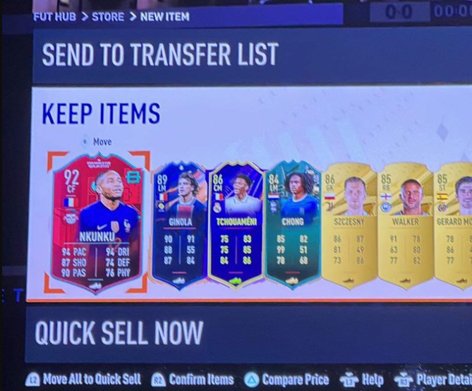 FUTMilkydinho's tweet photo. 500k Pack was worth it for @UtdJake18, he packed me! 😱

If you opened one reply below and flex that Christmas pack luck 

#FIFA23 https://t.co/Huwtp3t29p