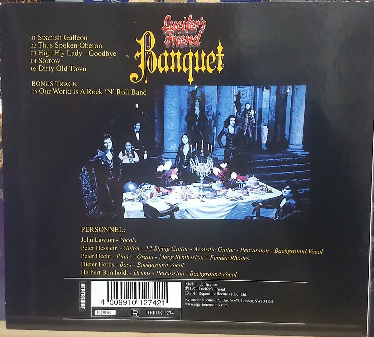 Makoto9957's tweet photo. #CD2022
617
#LucifersFriend
#Banquet
1974
1曲目からFusion+Hardrockな展開で1974年らしさがなくカッコいい😁 1曲ボートラ入 これは素晴らしい!昔、知り合いのロック爺に借りたことがあったかも? https://t.co/8lCWMIJr7V