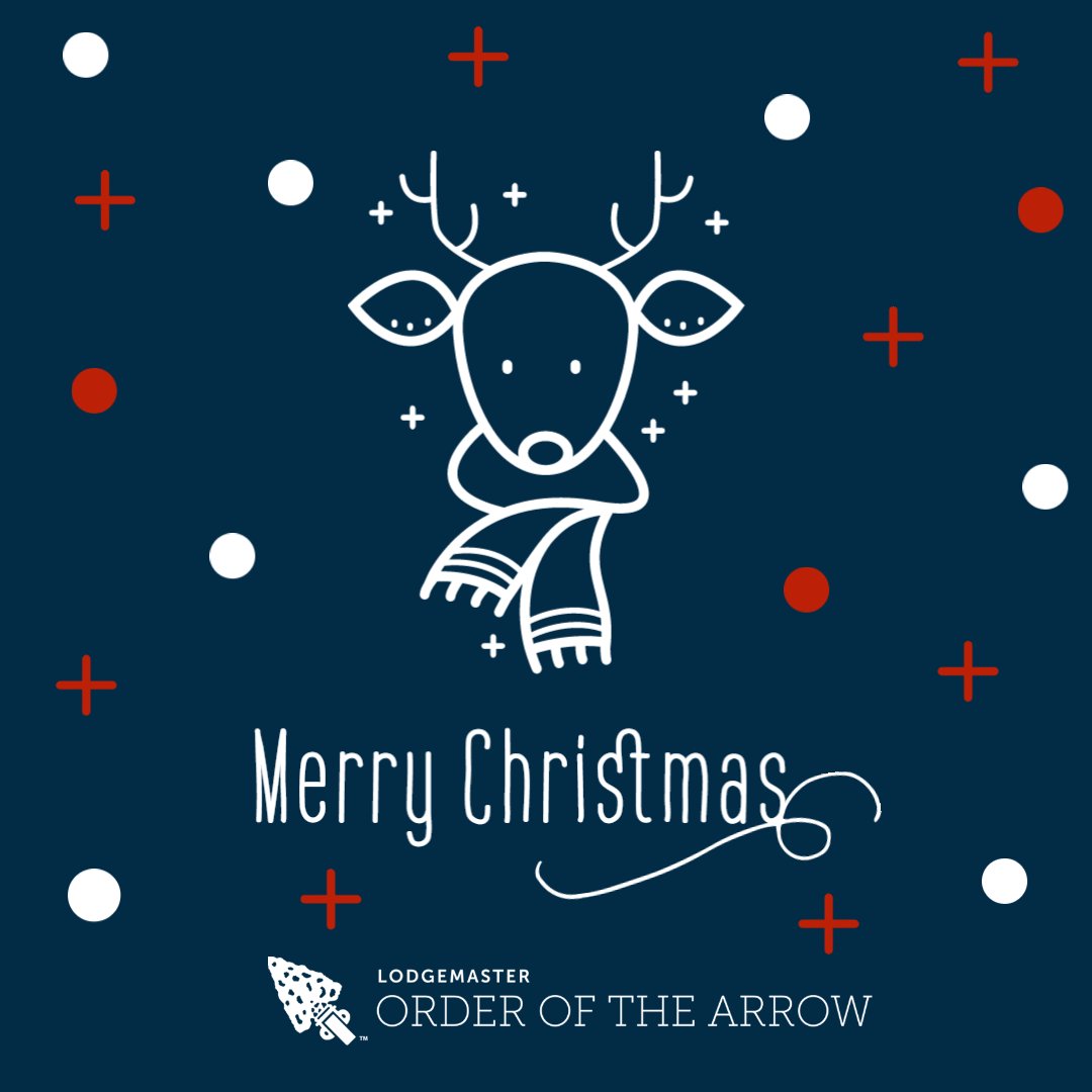 OALodgeMaster's tweet photo. Merry Christmas from the OA LodgeMaster Team! https://t.co/IwO1XUyulA