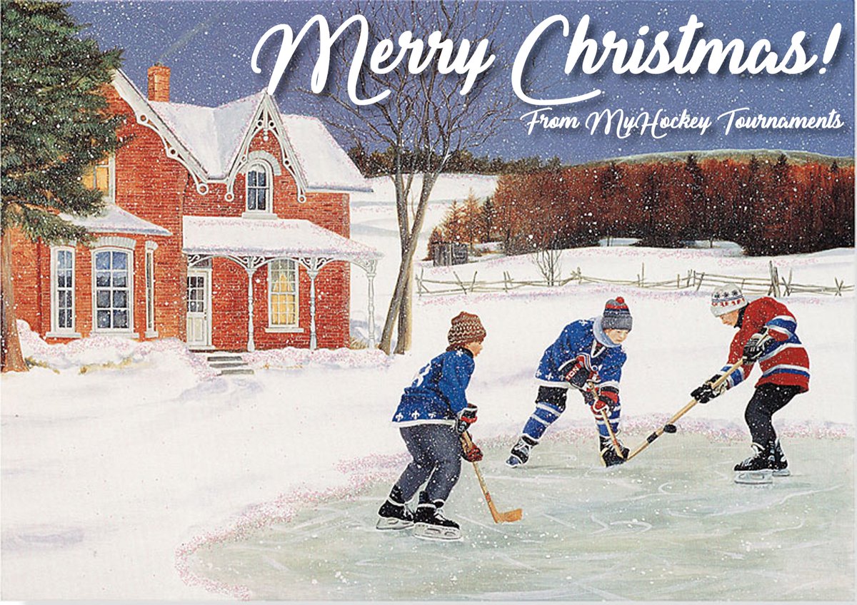 Wishing a very Merry Christmas to all of our hockey families! #hockey #hockeylife #Christmas