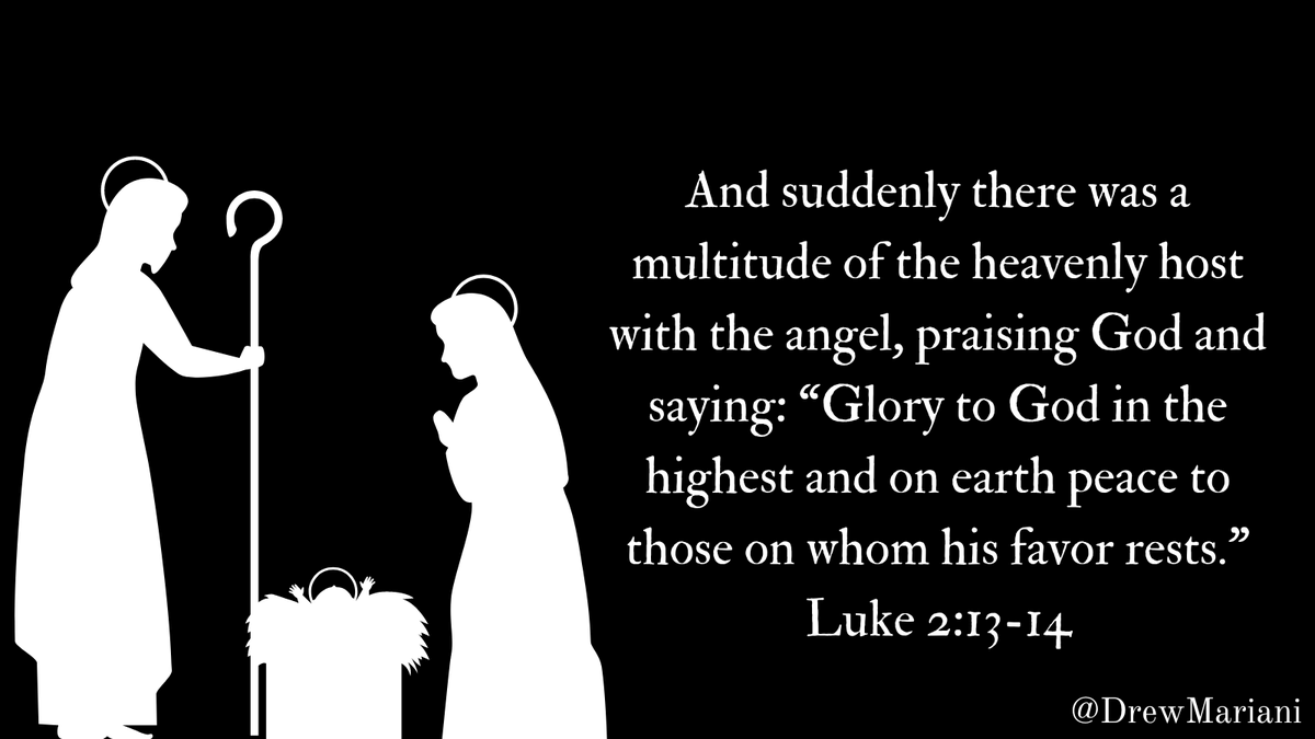 Merry Christmas to all. Christ is born! Alleluia!