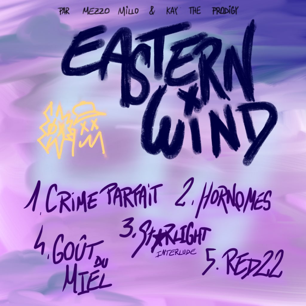 kaytheprodigy_'s tweet image. EASTERN WIND
28/12/2022

Tout droit de l’Est comme le vent
J’ai laissé un petit extrait sur Instagram 🤭