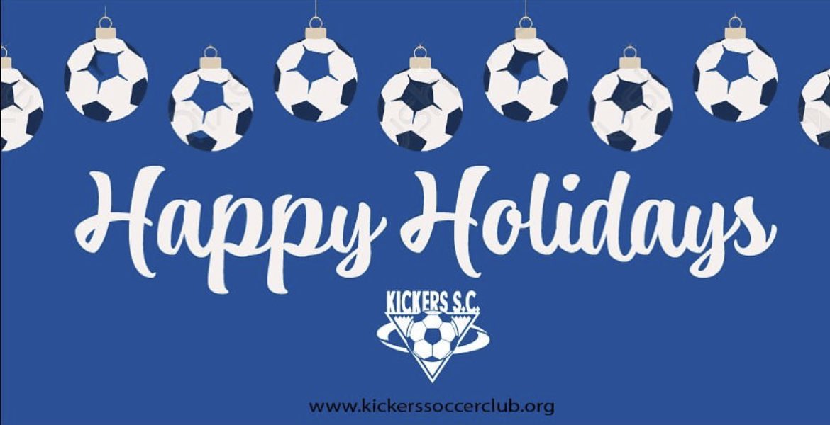 KickersSC's tweet image. Happy Holidays to our Kickers Family &amp;amp; Friends! We hope you enjoy this time with your loved ones. ⚽️💙🎄