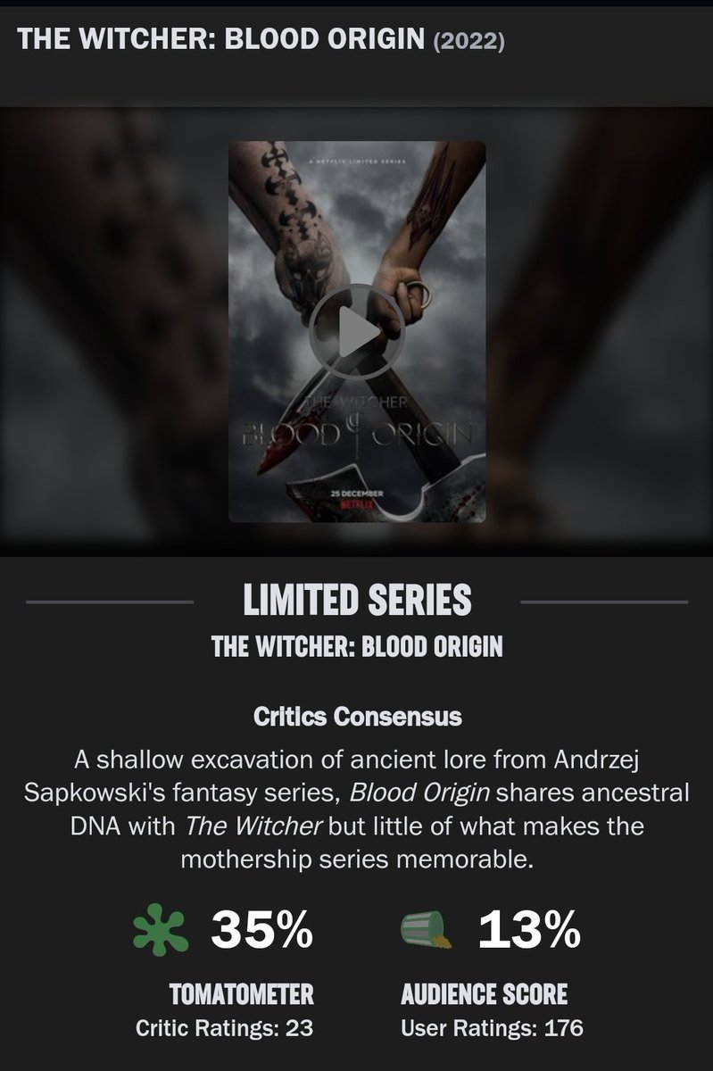 vitzgerrard's tweet photo. @declandebarra The witcher cringe Origin https://t.co/U35LkPsmWh