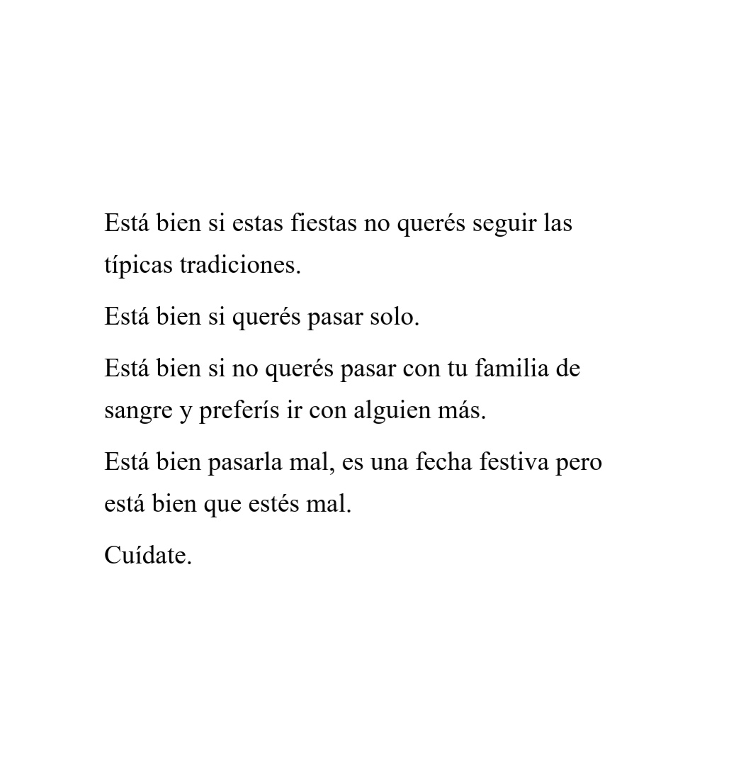 "En estas fiestas" ✨❤️