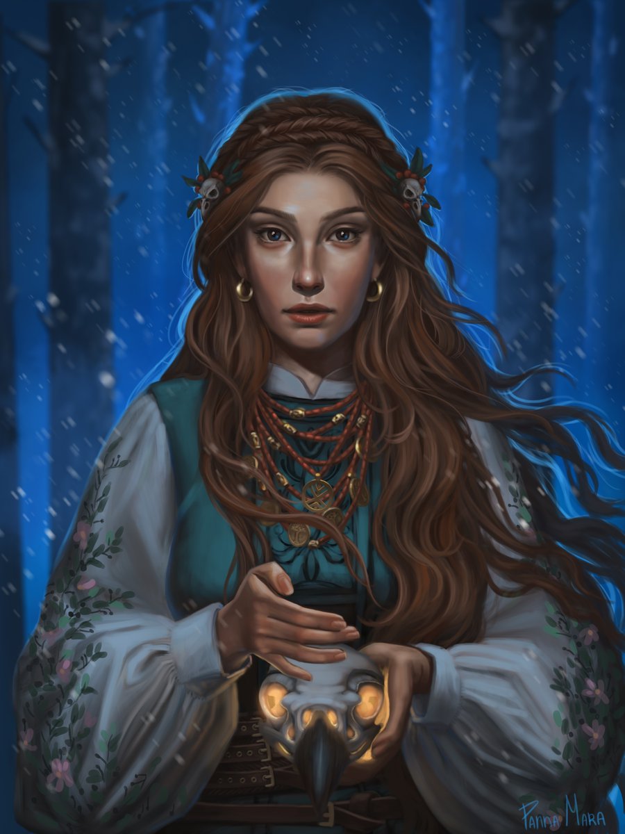 panna_mara's tweet photo. Відьми теж святкують 😉
Зі святом всіх!
#украрт #ukraine #ilustration #ukraineart #winterart #fantasy #Xmas #koliada #коляда #darkcristmas #pagan #paganism https://t.co/8qCcyE4IJn