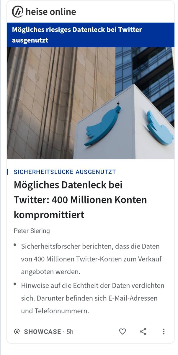 Passt alle auf dass der Account nicht gehackt wurde