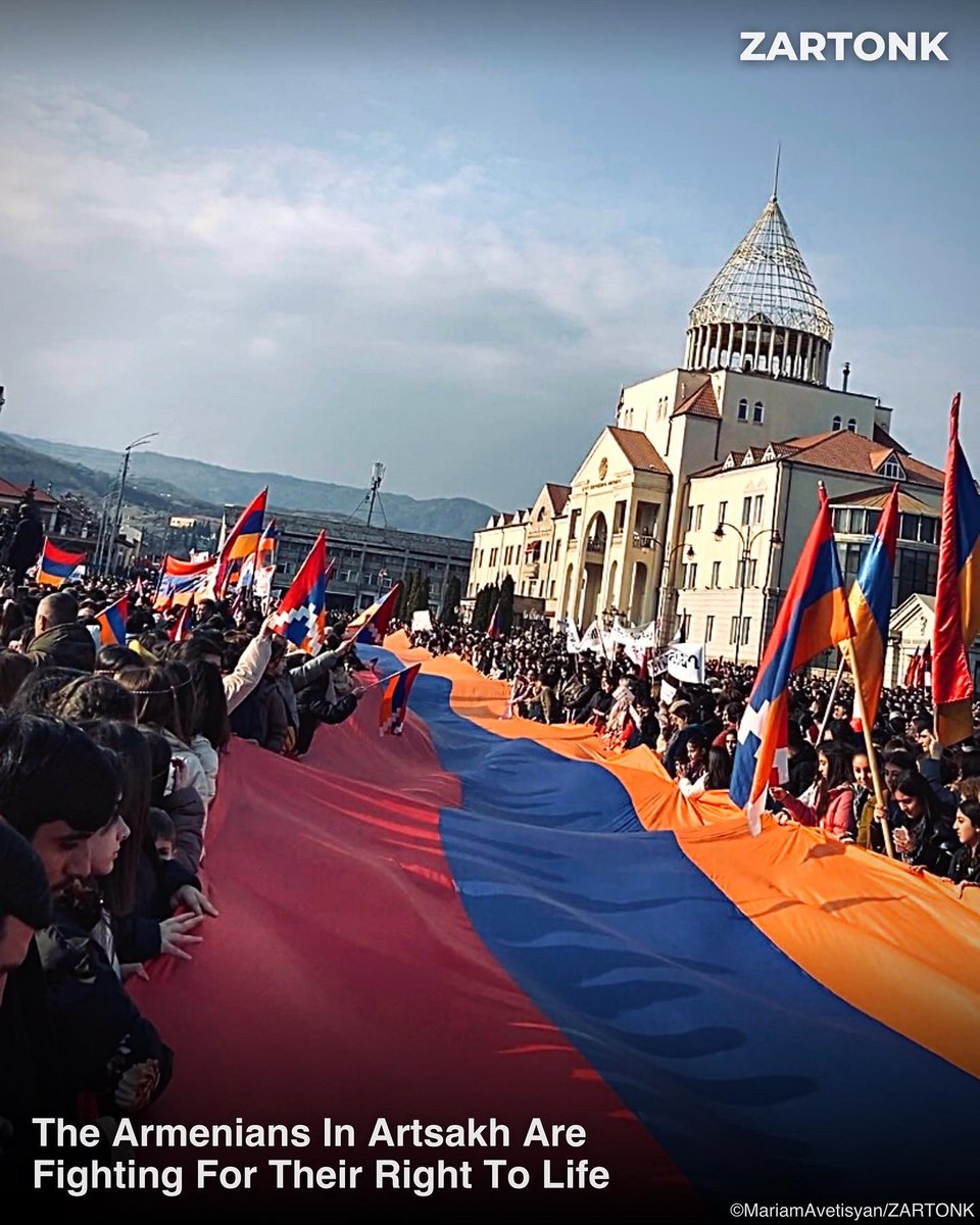 ZartonkMedia's tweet photo. The Armenians In Artsakh Are Fighting For Their Right To Life

#OpenArtsakh https://t.co/g0s4Z8uDxs