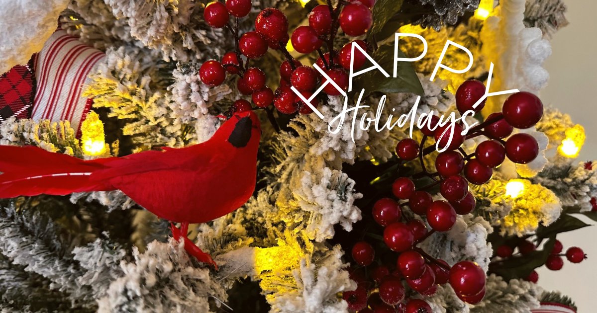 CountOnCardinal's tweet photo. From our family to yours, Happy Holidays from Cardinal Home Center! We hope you and your family have a wonderful holiday season! https://t.co/ZxL4AHr8Do