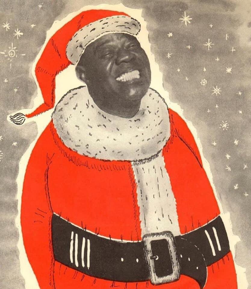 kindofbird502's tweet photo. Merry Christmas from Satchmo! 🎺🎅🏻🎺 #artxfm #wxox #Louisville #jazzradio https://t.co/Qnf2VLgEY8