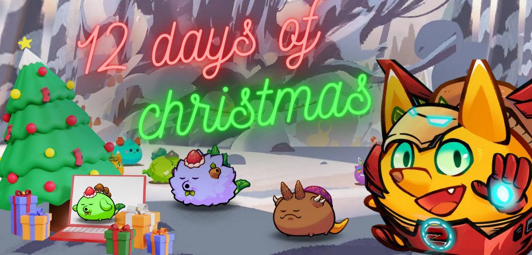 12 days of Christmas Axie Giveaway (🔁+❤️for a chance to win the axie(s) every day )

"On the first day of Christmas, my true love sent to me:

One Serious Sumo"

#AxieInfinity #AxieGiveaway