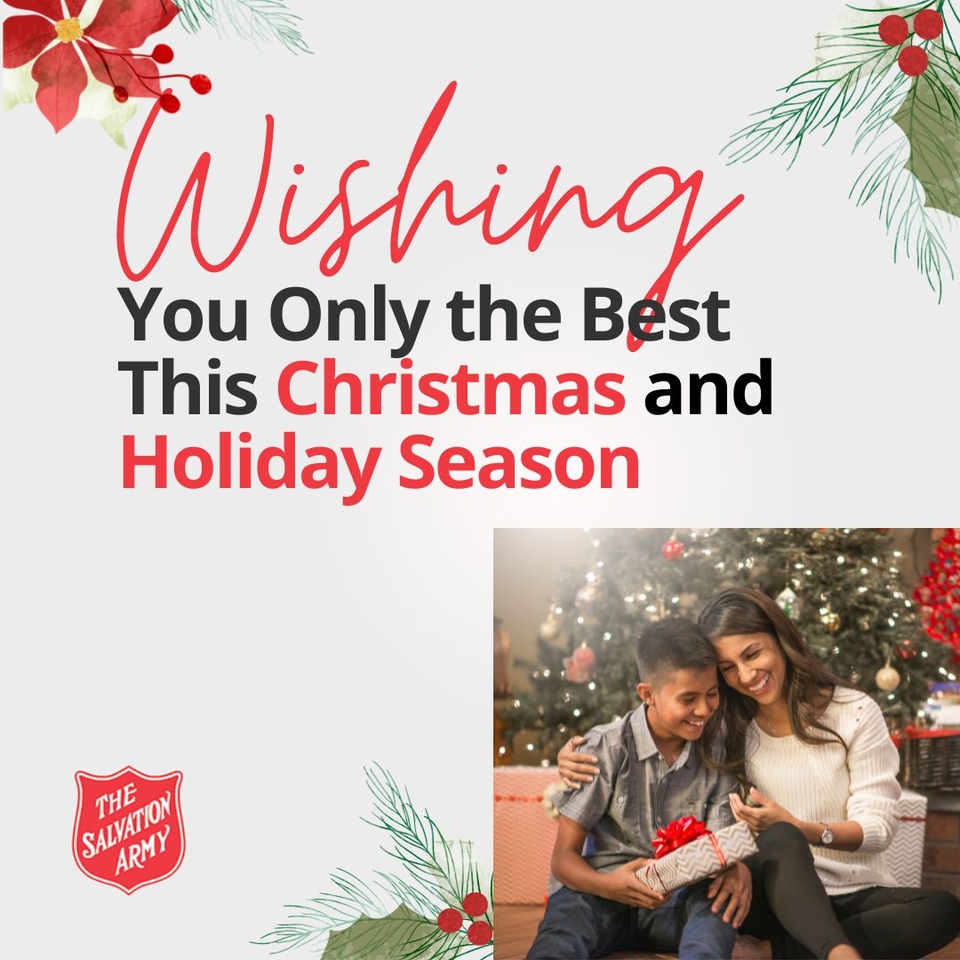 Merry Christmas! However you're celebrating, we hope your day is merry, bright and full of blessings. ❤️ 
#SalvationArmyKelowna #SalvationArmy #KelownaBC