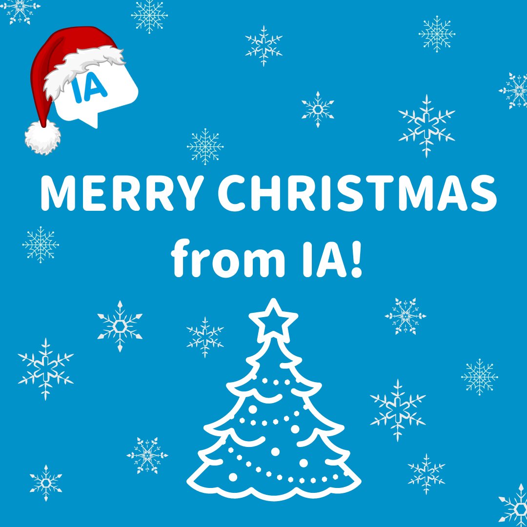 Happy Christmas from all of us at IA (Insert Christmas emojis)
#SafeWithIA #Christmas