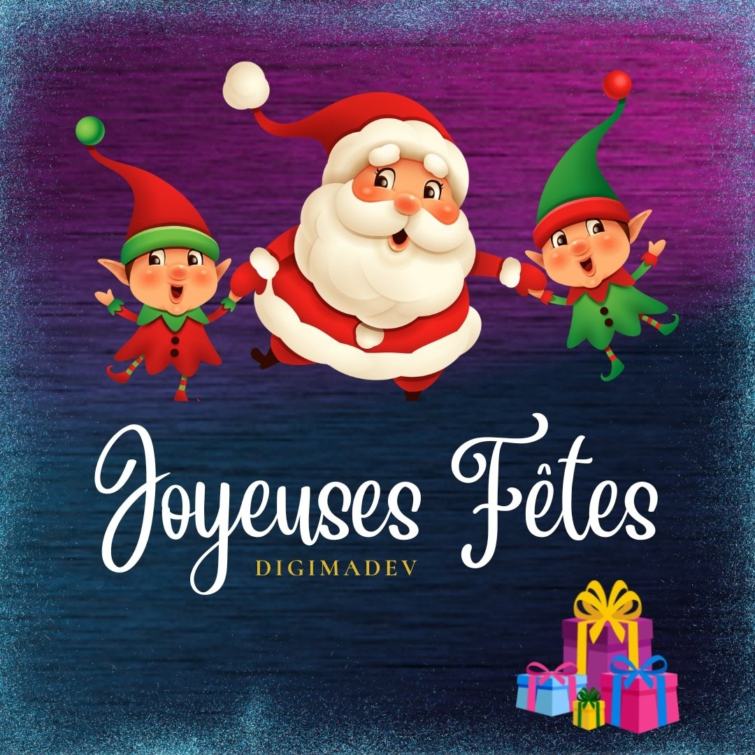 digimadev's tweet photo. https://t.co/mKHh96iDdt vous souhaite de passer de très bonnes fêtes de fin d'année !!! #digimadev
Pensez à vous digitaliser #socialmediamarketingdigital https://t.co/epU7iYh3CG