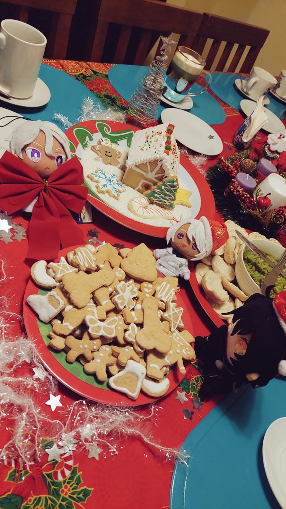 zadakoland's tweet photo. #ヴァニタスの手記 #VanitasNoCarte #VnC #Noé #noearchiviste #gilberthnightray #Gilbert #PandoraHearts #Gingerbread #Dicember #Xmas #Christmas #MerryChristmas #happyholidays 🥰🎀🎄 https://t.co/SayWoYtwXS