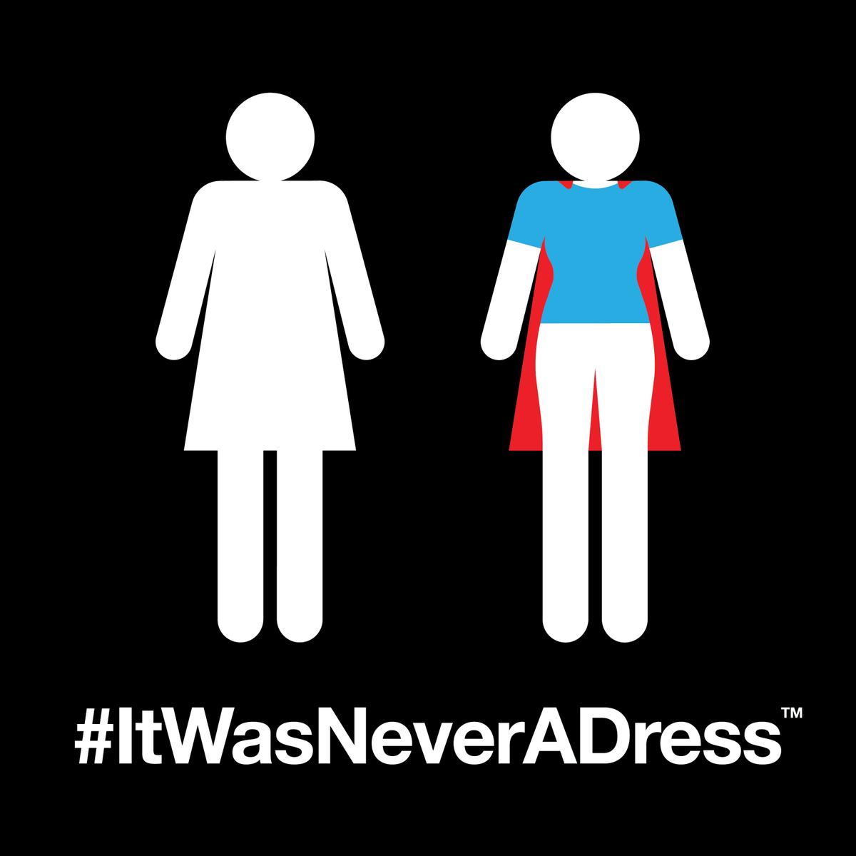 WasNeverADress's tweet photo. Merry Christmas from the #ItWasNeverADress 🚺 team to you. 🎄❤️ https://t.co/E7JsP3fuBC