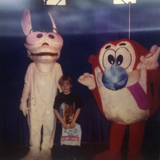 Ren and Stimpy history tweet media