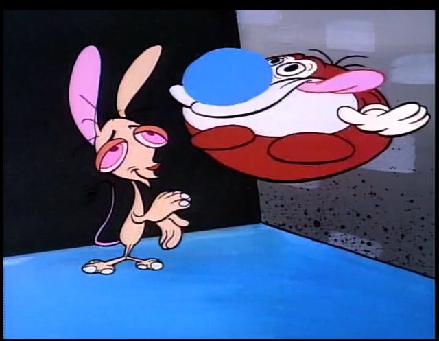 Ren and Stimpy history tweet media
