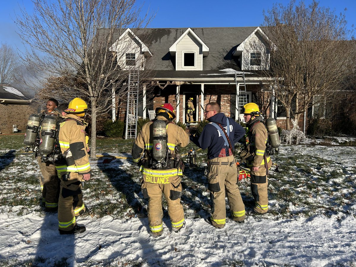 No injuries to firefighters or civilians are reported at this time