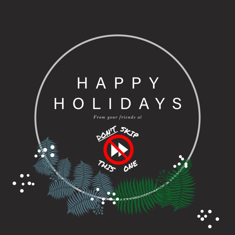 dontskipthisone's tweet photo. Merry Christmas and Happy Holidays from all of us (just Brady and Zack) at Don't Skip This One! https://t.co/9S3RRGjx7U