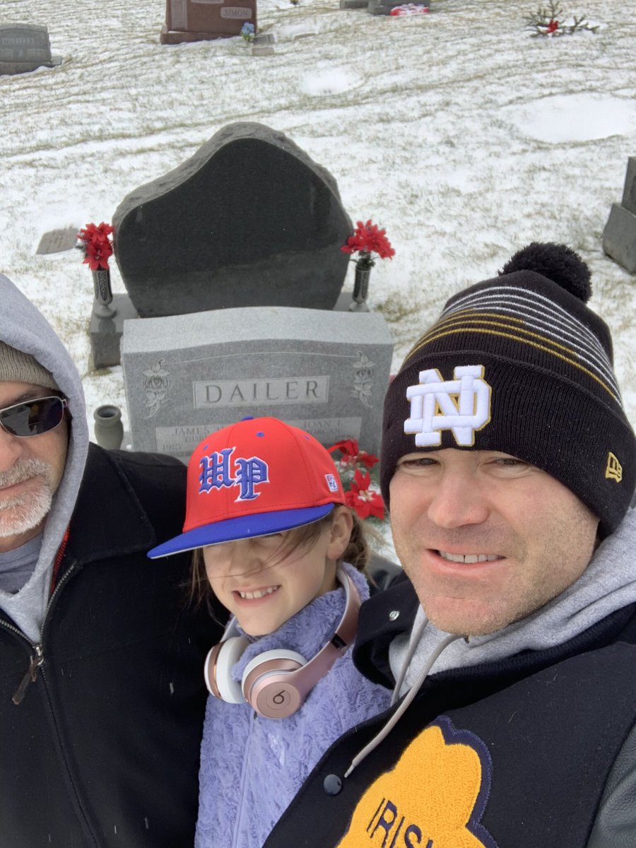 JDailer13's tweet photo. Sure everybodys cold. But this is a family tradition. https://t.co/8iukcIMKRk