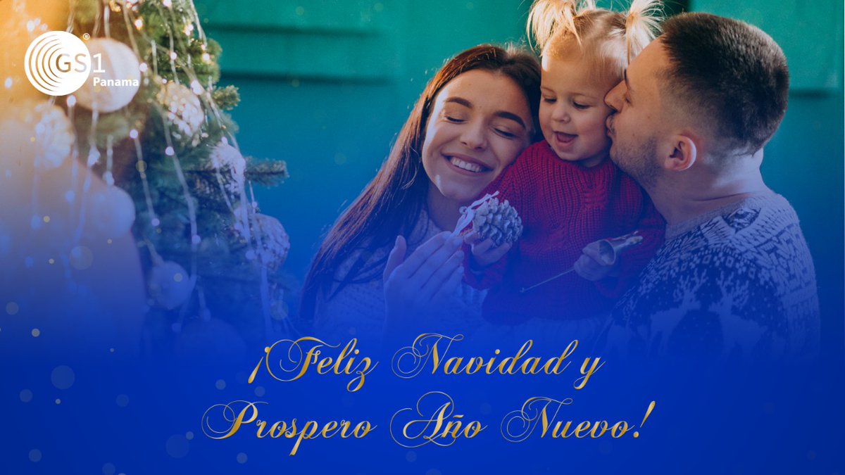 GS1 Panamá les desea que estás fiestas estén llenas de amor, paz y unión familiar.