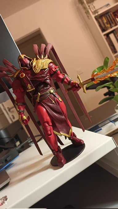 My first and only figure and a gift from my brother. Perfect way to to round up the year.  Thank you all for the support this year and being a part of the Azraelaissance! 