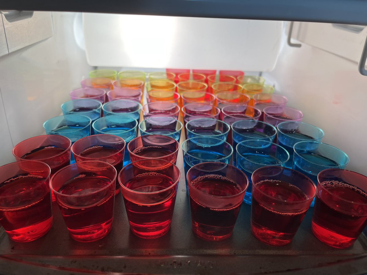 DjangoBoxer's tweet photo. • Orange Jello w/ peach vodka.
• Strawberry Jello w/ watermelon and peach vodka
• Berry Blue Jello w/ pineapple and mango vodka
• Grape Jello w/ blue raspberry vodka
#JelloShot #MerryChristmas #JelloShots #Jello #Vodka https://t.co/031SM0cWfs