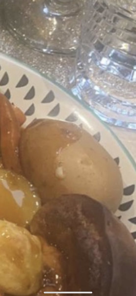 Crescent FC (@thecrescentfc) on Twitter photo 2. Fletch <a href="/FRushton99/">Fletcher rushton</a>
Sweetcorn, I have no words. Looks like the bird’s head is still on the plate. Haven’t a clue what’s on the right hand side.
Is it an egg? Is it a boiled potato? 2. Fletch <a href="/FRushton99/">Fletcher rushton</a>
Sweetcorn, I have no words. Looks like the bird’s head is still on the plate. Haven’t a clue what’s on the right hand side.
Is it an egg? Is it a boiled potato?