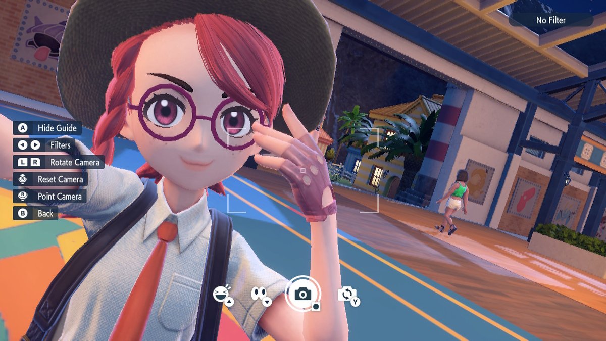 eIisey's tweet photo. Literally lesbian flag colored #PokemonScarletViolet #NintendoSwitch https://t.co/5sdpAw4b6i