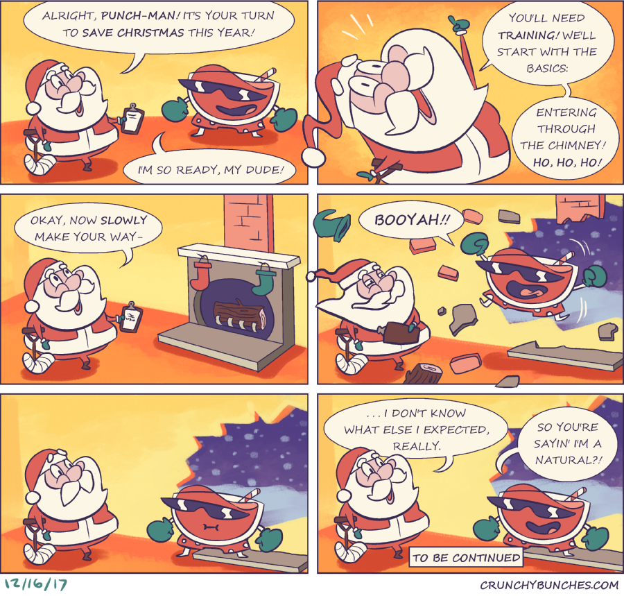 Merry Xmas! Here's some holiday themed comics I've made for such occasions 