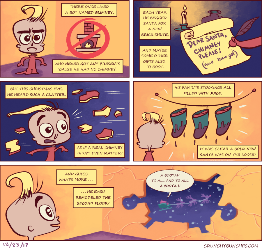 Merry Xmas! Here's some holiday themed comics I've made for such occasions 