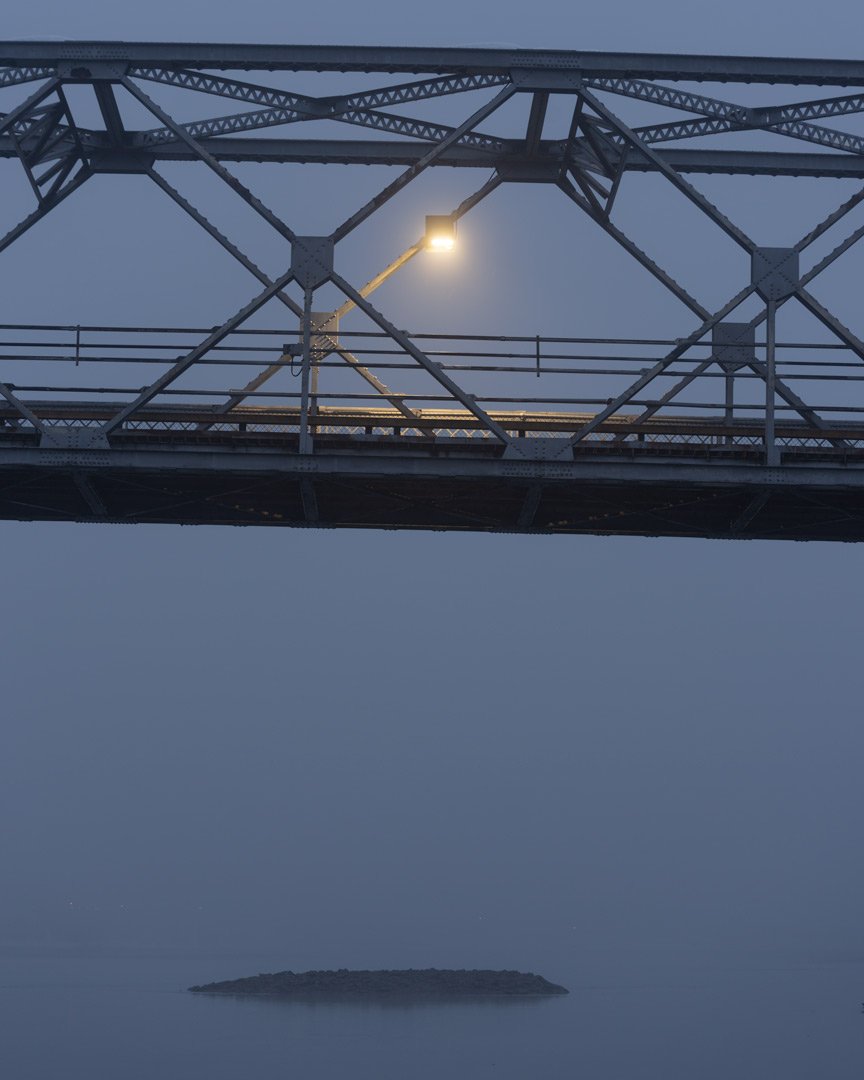 joenucich's tweet photo. @jasonrowphoto #bridge over the #foggy #river https://t.co/onJwxY9tAL