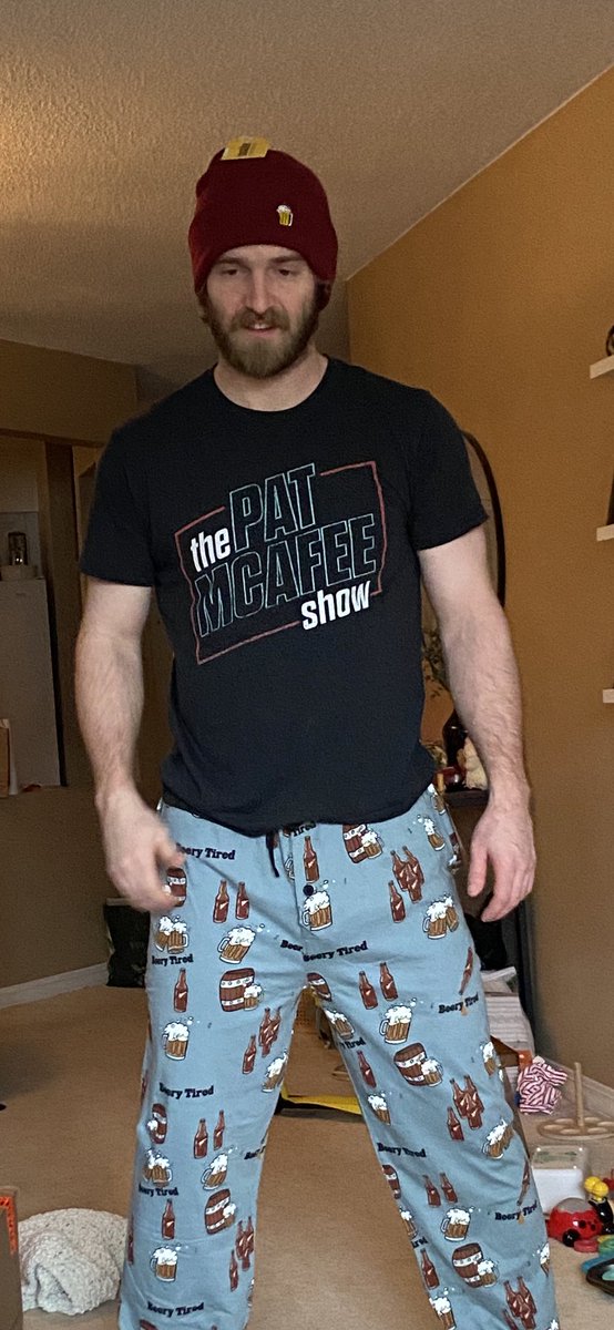 vanuckfan56's tweet photo. New beer pj’s #beermaker @PatMcAfeeShow https://t.co/cKQ9dg86m1