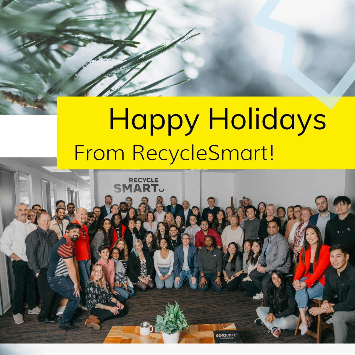 Happy Holidays everyone! All the best in the new year and let's keep impacting positive change for our environment together! 

#holidays #recyclesmart #community