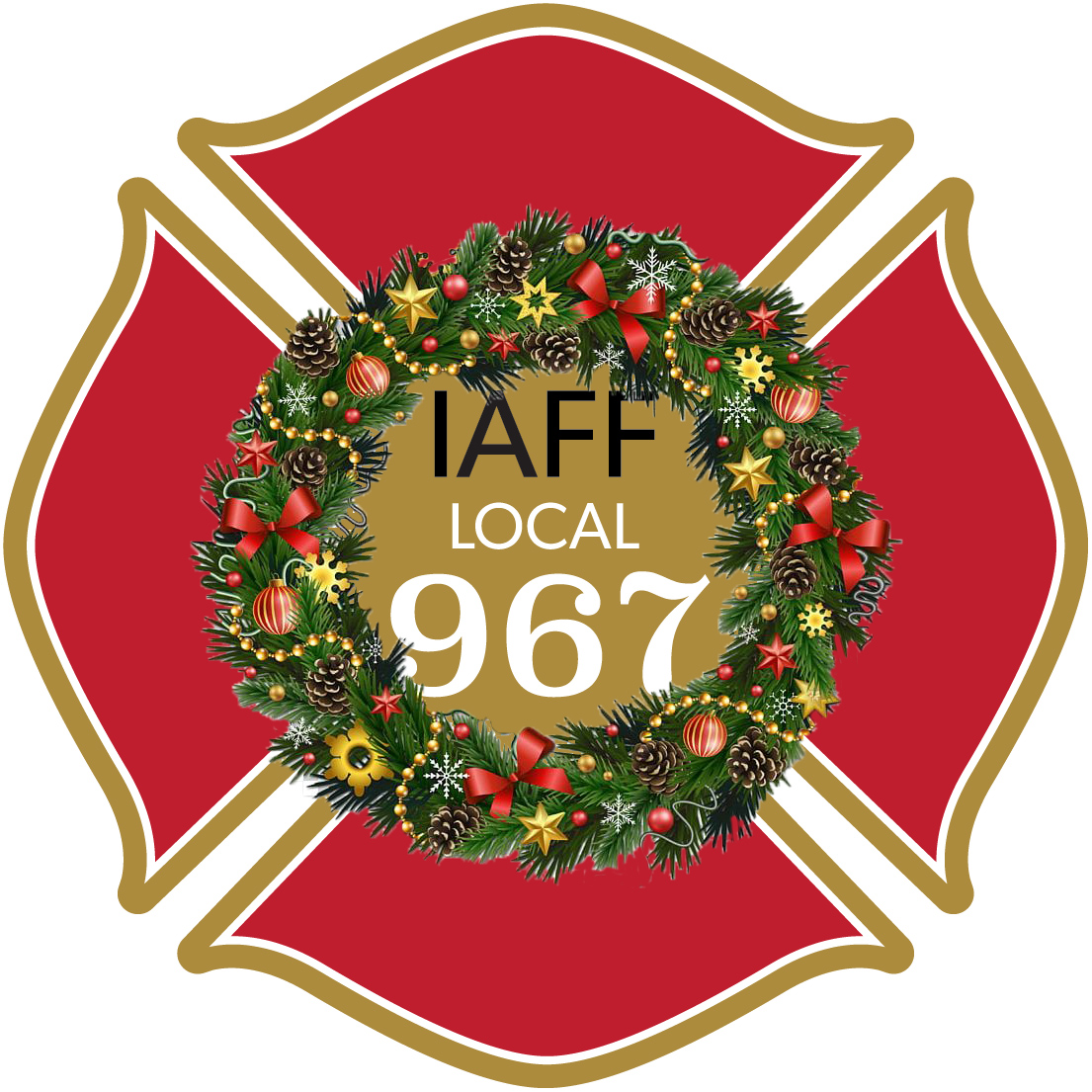 The Local 967 Fire Fighters wish you and your families a happy and safe Christmas. To all the first responders working today, thank you for being there for your communities today.