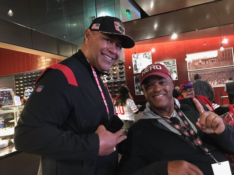 ToiCook's tweet photo. Merry Christmas!!!🎄🎁 The Adventures of Toi Cook continues with a SUPERSTAR from U Hawaii who SHOULD BE in NFL HOF too! Check the stats and his hardware! Four SBs rings! #jessesapulo #winner #winning #icpatterns #thecardinalmediagroup #thealphaplay https://t.co/2Eys534xDH