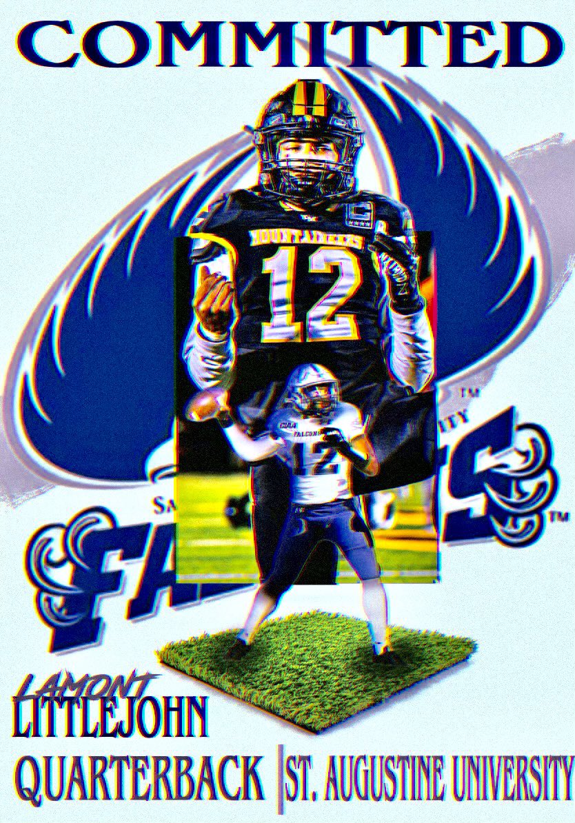 HBCUSports1's tweet photo. Lamont Littlejohn 6'1" 195 lbs QB has Committed to St Augustine's University 
* Kings Mountain High School NC https://t.co/9YUBWTbA7S