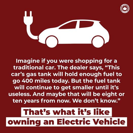ERyatscoff's tweet photo. @Factschaser @pragmaticmom Hybrids are the future in Canada. When batteries crap out you still have a motor to keep you going. https://t.co/lD6bnMTYHA