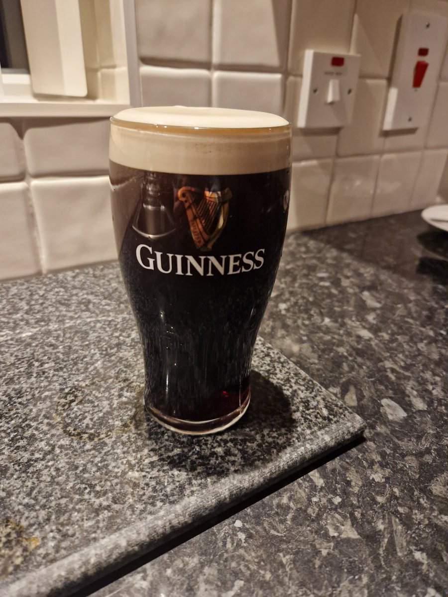 Back home for a nice Christmas break. I've overdosed on being Irish. Watching the banshees of inisherin and a lovely pint of Guinness