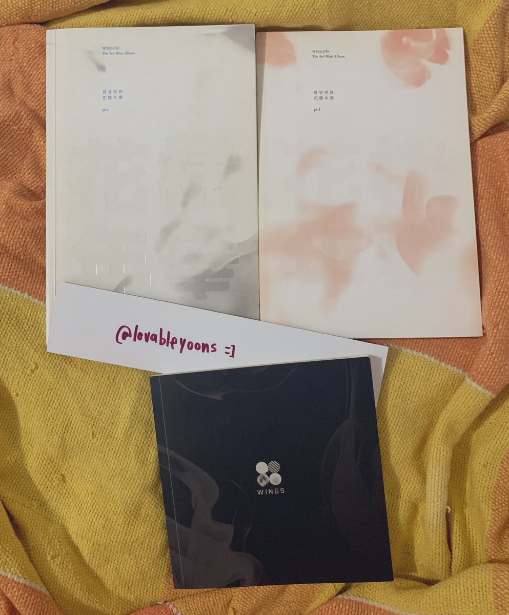 lovableyoons's tweet photo. 🚨 VENDA/VENDO ÁLBUM BTS 🚨

- wings: R$ 50 (avariado)
- hyyh pt 1 rosa com card ot7: R$ 120
- hyyh pt 1 azul: R$ 70
- ynwa you never walk alone: R$ 70
- ly love yourself her ver o: R$ 75

🚨 mando foto e vídeo por dm
🚨 frete incluso
🚨 pix ou picpay https://t.co/A9KEV1OloJ