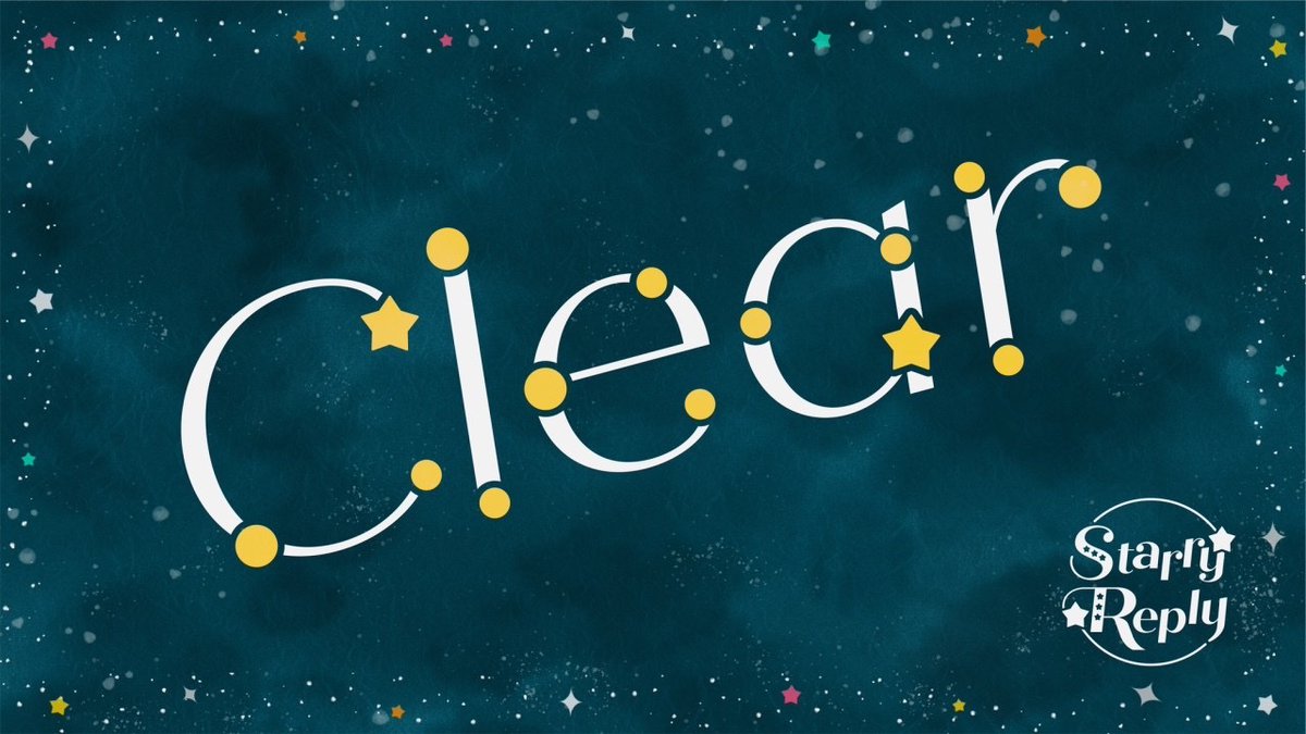 chiwaCF's tweet photo. 大丈夫、きっと星空の下で繋がってるから。
LINE謎『Starry Reply』をクリアしました!
プレイはこちらから。
https://t.co/IyP0bTN3he
#すたりぷ謎
#StarryReply
#LINE謎 https://t.co/L3p1llSdhx