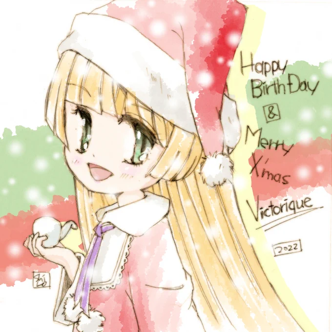 ヴィクトリカさん誕生日おめでとう(^^)!#ヴィクトリカ生誕祭2022  #GOSICK 